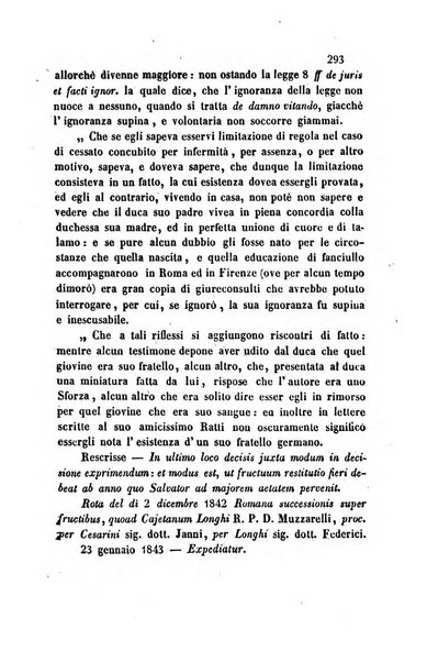 Giornale del Foro in cui si raccolgono le più importanti regiudicate dei supremi tribunali di Roma e dello Stato pontificio in materia civile