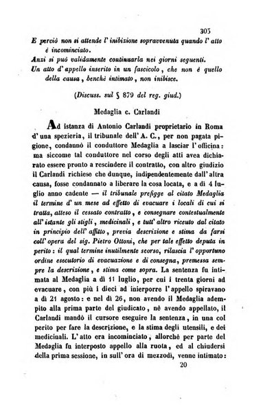 Giornale del Foro in cui si raccolgono le più importanti regiudicate dei supremi tribunali di Roma e dello Stato pontificio in materia civile