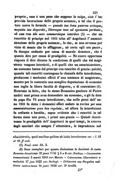 Giornale del Foro in cui si raccolgono le più importanti regiudicate dei supremi tribunali di Roma e dello Stato pontificio in materia civile