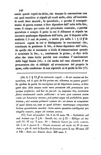 Giornale del Foro in cui si raccolgono le più importanti regiudicate dei supremi tribunali di Roma e dello Stato pontificio in materia civile