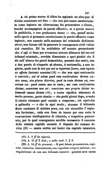 Giornale del Foro in cui si raccolgono le più importanti regiudicate dei supremi tribunali di Roma e dello Stato pontificio in materia civile