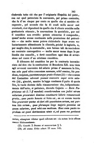 Giornale del Foro in cui si raccolgono le più importanti regiudicate dei supremi tribunali di Roma e dello Stato pontificio in materia civile