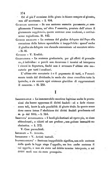 Giornale del Foro in cui si raccolgono le più importanti regiudicate dei supremi tribunali di Roma e dello Stato pontificio in materia civile