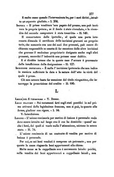 Giornale del Foro in cui si raccolgono le più importanti regiudicate dei supremi tribunali di Roma e dello Stato pontificio in materia civile