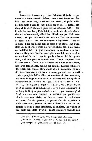 Giornale del Foro in cui si raccolgono le più importanti regiudicate dei supremi tribunali di Roma e dello Stato pontificio in materia civile