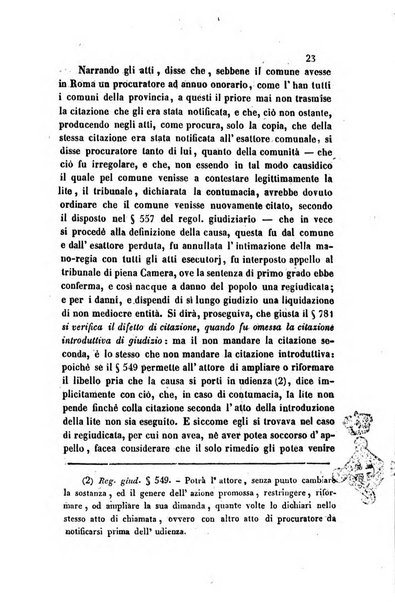 Giornale del Foro in cui si raccolgono le più importanti regiudicate dei supremi tribunali di Roma e dello Stato pontificio in materia civile