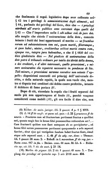 Giornale del Foro in cui si raccolgono le più importanti regiudicate dei supremi tribunali di Roma e dello Stato pontificio in materia civile