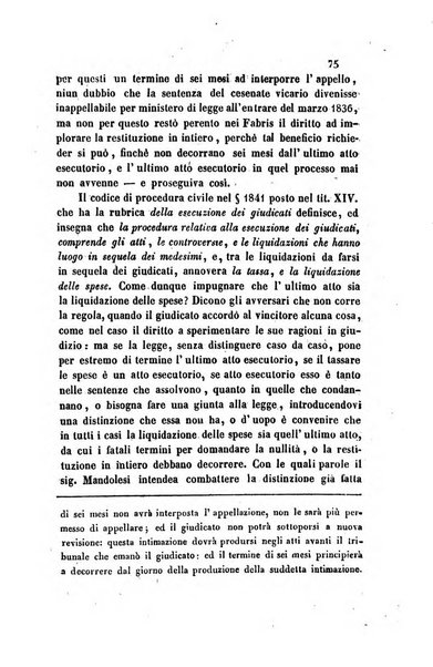 Giornale del Foro in cui si raccolgono le più importanti regiudicate dei supremi tribunali di Roma e dello Stato pontificio in materia civile