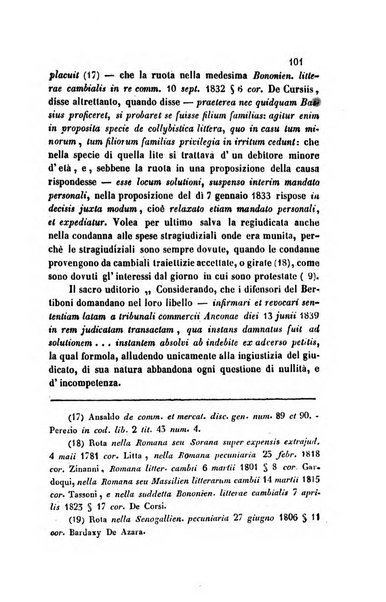 Giornale del Foro in cui si raccolgono le più importanti regiudicate dei supremi tribunali di Roma e dello Stato pontificio in materia civile