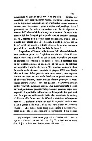 Giornale del Foro in cui si raccolgono le più importanti regiudicate dei supremi tribunali di Roma e dello Stato pontificio in materia civile