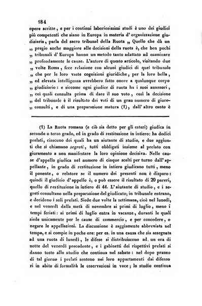 Giornale del Foro in cui si raccolgono le più importanti regiudicate dei supremi tribunali di Roma e dello Stato pontificio in materia civile