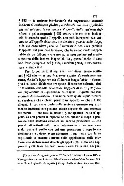 Giornale del Foro in cui si raccolgono le più importanti regiudicate dei supremi tribunali di Roma e dello Stato pontificio in materia civile