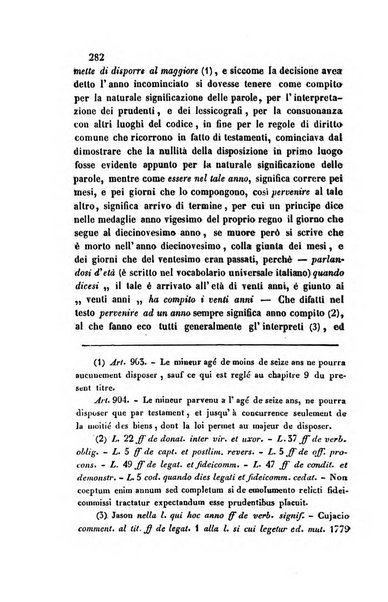 Giornale del Foro in cui si raccolgono le più importanti regiudicate dei supremi tribunali di Roma e dello Stato pontificio in materia civile