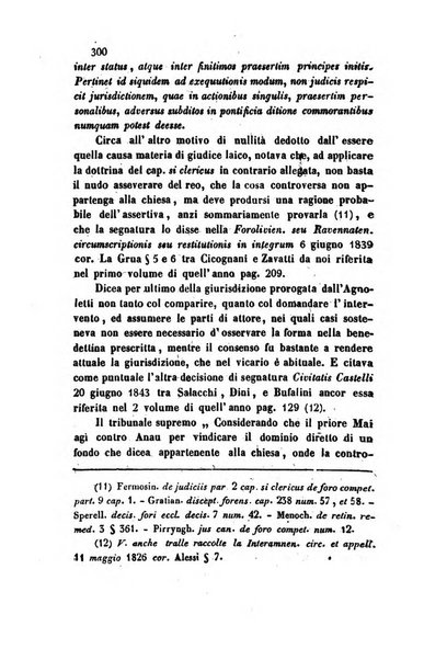 Giornale del Foro in cui si raccolgono le più importanti regiudicate dei supremi tribunali di Roma e dello Stato pontificio in materia civile