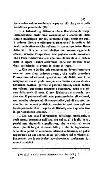 Giornale del Foro in cui si raccolgono le più importanti regiudicate dei supremi tribunali di Roma e dello Stato pontificio in materia civile