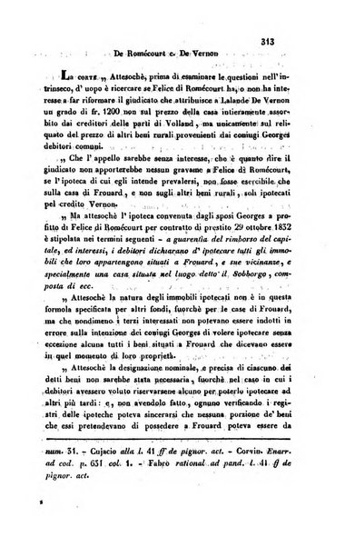 Giornale del Foro in cui si raccolgono le più importanti regiudicate dei supremi tribunali di Roma e dello Stato pontificio in materia civile