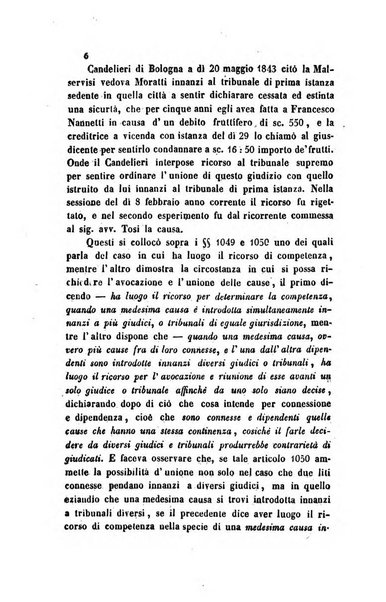 Giornale del Foro in cui si raccolgono le più importanti regiudicate dei supremi tribunali di Roma e dello Stato pontificio in materia civile