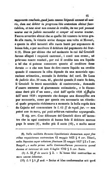 Giornale del Foro in cui si raccolgono le più importanti regiudicate dei supremi tribunali di Roma e dello Stato pontificio in materia civile