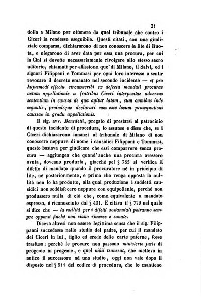 Giornale del Foro in cui si raccolgono le più importanti regiudicate dei supremi tribunali di Roma e dello Stato pontificio in materia civile