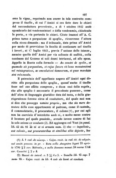 Giornale del Foro in cui si raccolgono le più importanti regiudicate dei supremi tribunali di Roma e dello Stato pontificio in materia civile