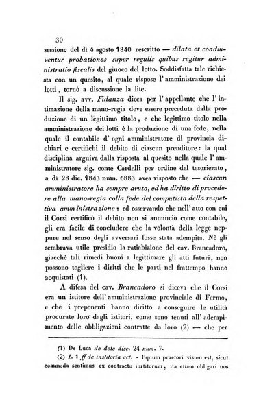 Giornale del Foro in cui si raccolgono le più importanti regiudicate dei supremi tribunali di Roma e dello Stato pontificio in materia civile