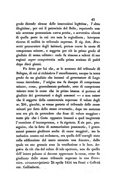 Giornale del Foro in cui si raccolgono le più importanti regiudicate dei supremi tribunali di Roma e dello Stato pontificio in materia civile