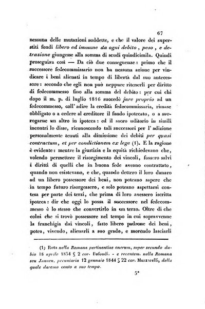 Giornale del Foro in cui si raccolgono le più importanti regiudicate dei supremi tribunali di Roma e dello Stato pontificio in materia civile