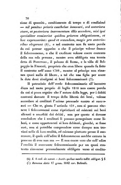 Giornale del Foro in cui si raccolgono le più importanti regiudicate dei supremi tribunali di Roma e dello Stato pontificio in materia civile