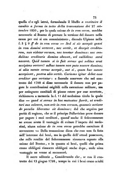 Giornale del Foro in cui si raccolgono le più importanti regiudicate dei supremi tribunali di Roma e dello Stato pontificio in materia civile