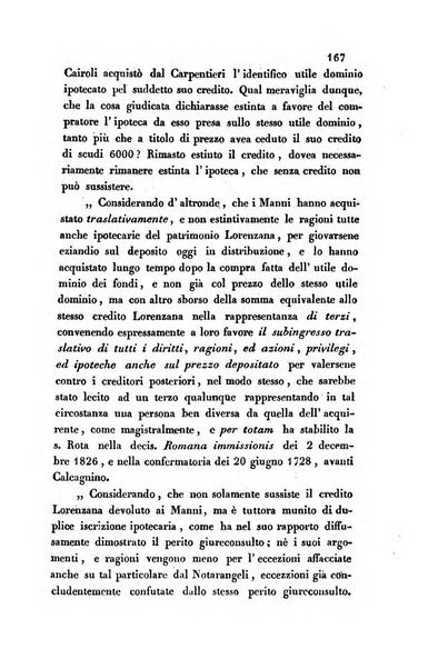 Giornale del Foro in cui si raccolgono le più importanti regiudicate dei supremi tribunali di Roma e dello Stato pontificio in materia civile