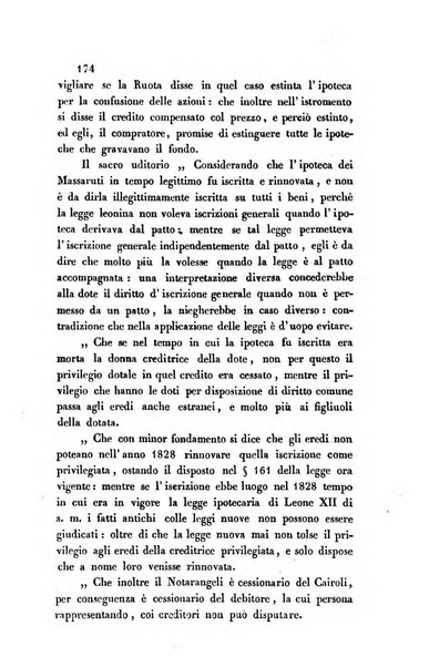 Giornale del Foro in cui si raccolgono le più importanti regiudicate dei supremi tribunali di Roma e dello Stato pontificio in materia civile