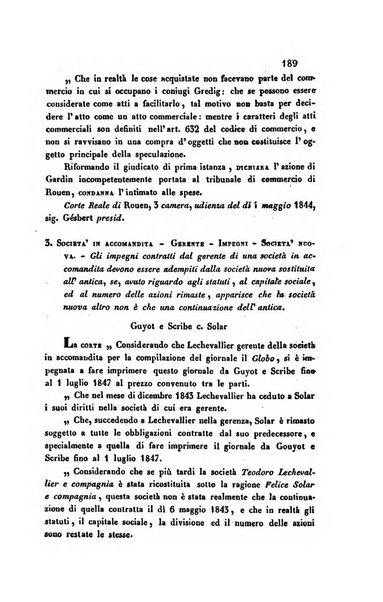 Giornale del Foro in cui si raccolgono le più importanti regiudicate dei supremi tribunali di Roma e dello Stato pontificio in materia civile