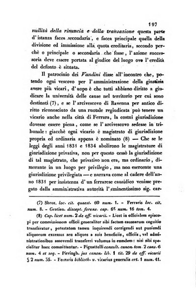 Giornale del Foro in cui si raccolgono le più importanti regiudicate dei supremi tribunali di Roma e dello Stato pontificio in materia civile