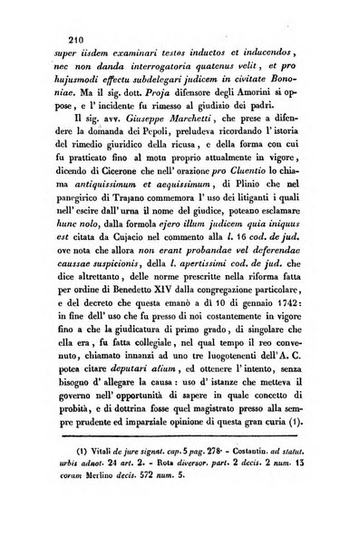 Giornale del Foro in cui si raccolgono le più importanti regiudicate dei supremi tribunali di Roma e dello Stato pontificio in materia civile