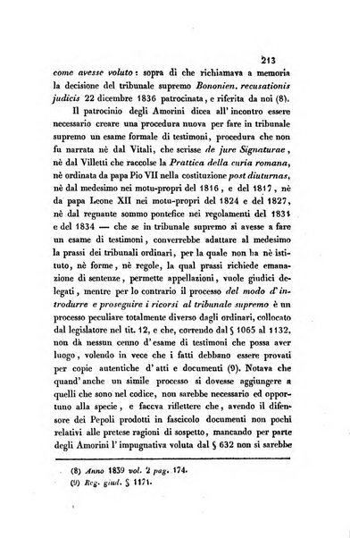 Giornale del Foro in cui si raccolgono le più importanti regiudicate dei supremi tribunali di Roma e dello Stato pontificio in materia civile