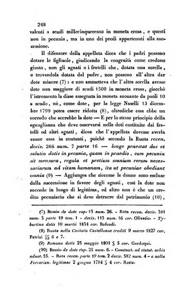 Giornale del Foro in cui si raccolgono le più importanti regiudicate dei supremi tribunali di Roma e dello Stato pontificio in materia civile