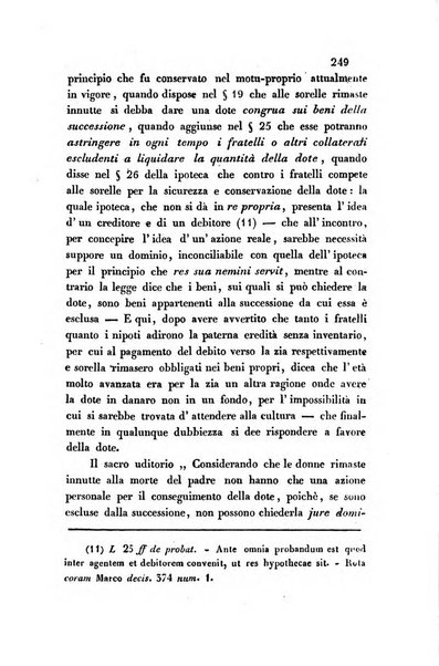 Giornale del Foro in cui si raccolgono le più importanti regiudicate dei supremi tribunali di Roma e dello Stato pontificio in materia civile