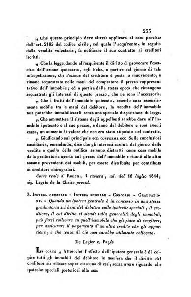 Giornale del Foro in cui si raccolgono le più importanti regiudicate dei supremi tribunali di Roma e dello Stato pontificio in materia civile