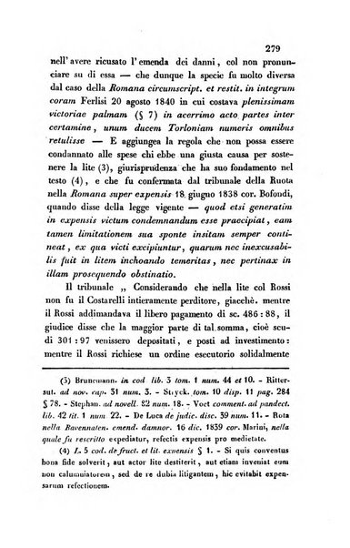 Giornale del Foro in cui si raccolgono le più importanti regiudicate dei supremi tribunali di Roma e dello Stato pontificio in materia civile