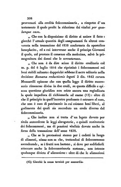 Giornale del Foro in cui si raccolgono le più importanti regiudicate dei supremi tribunali di Roma e dello Stato pontificio in materia civile