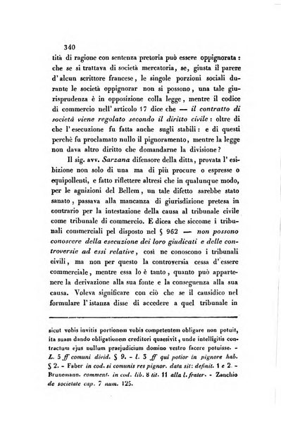 Giornale del Foro in cui si raccolgono le più importanti regiudicate dei supremi tribunali di Roma e dello Stato pontificio in materia civile