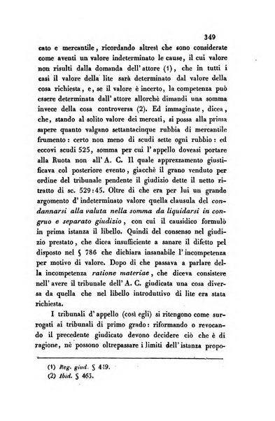 Giornale del Foro in cui si raccolgono le più importanti regiudicate dei supremi tribunali di Roma e dello Stato pontificio in materia civile