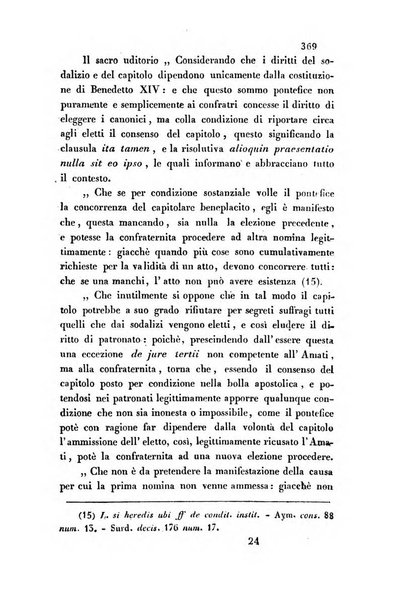 Giornale del Foro in cui si raccolgono le più importanti regiudicate dei supremi tribunali di Roma e dello Stato pontificio in materia civile