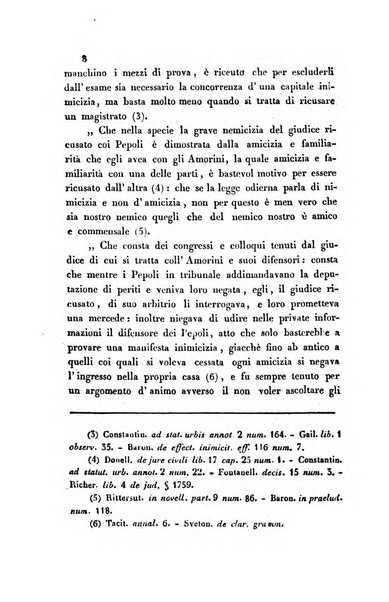 Giornale del Foro in cui si raccolgono le più importanti regiudicate dei supremi tribunali di Roma e dello Stato pontificio in materia civile