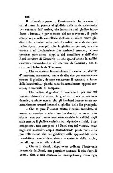 Giornale del Foro in cui si raccolgono le più importanti regiudicate dei supremi tribunali di Roma e dello Stato pontificio in materia civile