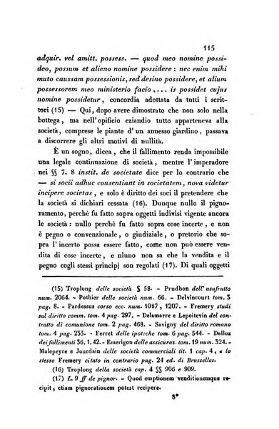 Giornale del Foro in cui si raccolgono le più importanti regiudicate dei supremi tribunali di Roma e dello Stato pontificio in materia civile