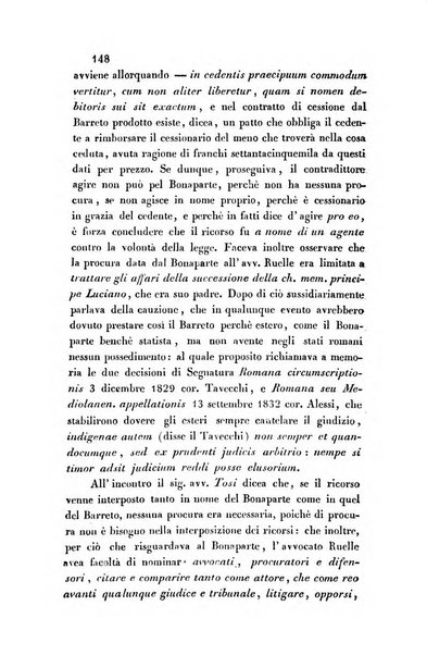 Giornale del Foro in cui si raccolgono le più importanti regiudicate dei supremi tribunali di Roma e dello Stato pontificio in materia civile