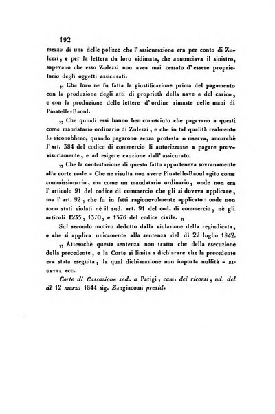 Giornale del Foro in cui si raccolgono le più importanti regiudicate dei supremi tribunali di Roma e dello Stato pontificio in materia civile