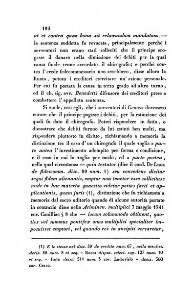 Giornale del Foro in cui si raccolgono le più importanti regiudicate dei supremi tribunali di Roma e dello Stato pontificio in materia civile