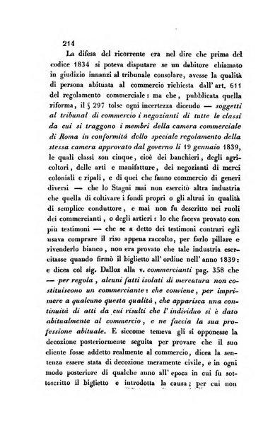 Giornale del Foro in cui si raccolgono le più importanti regiudicate dei supremi tribunali di Roma e dello Stato pontificio in materia civile